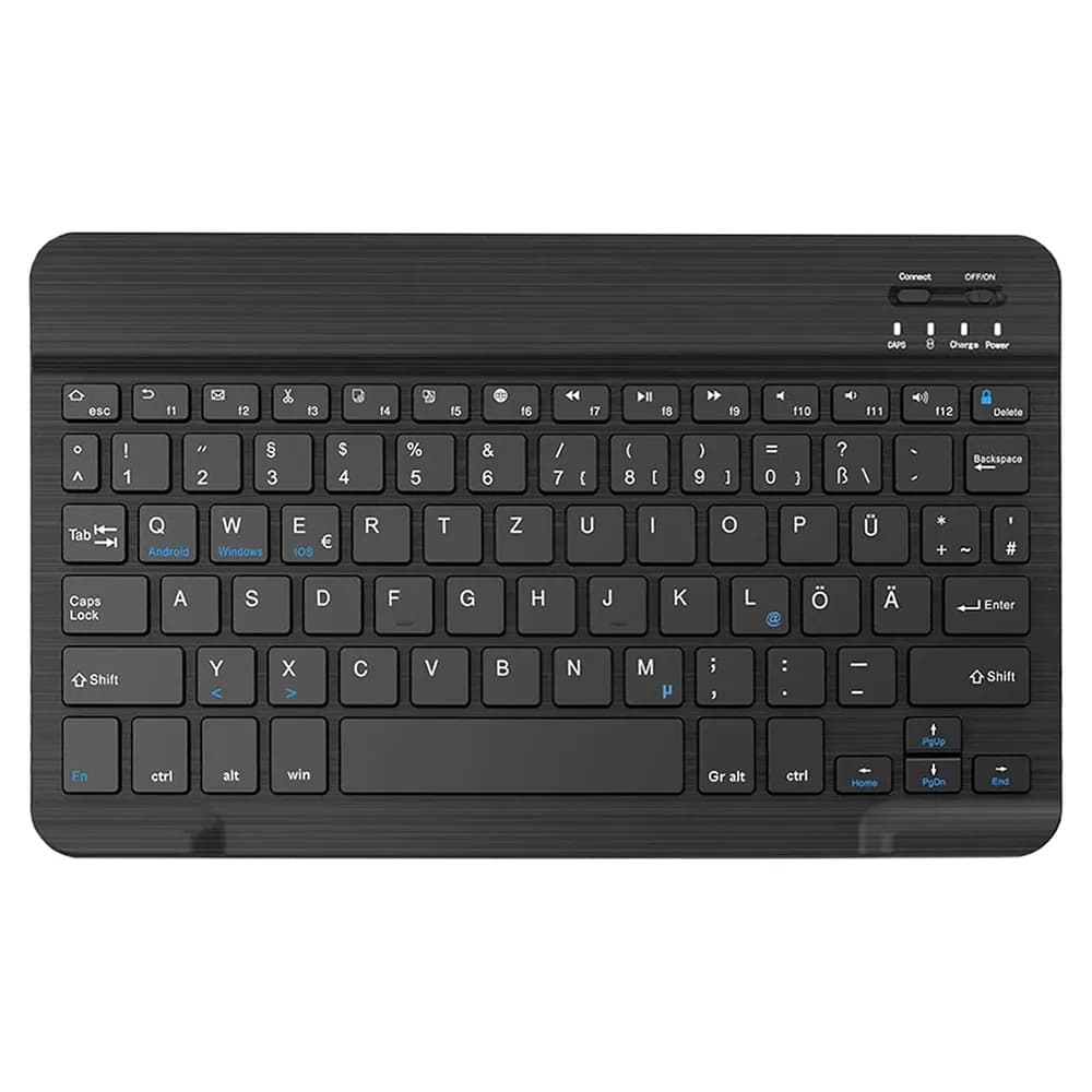 کیبورد بلوتوثی با چیدمان آلمانی برند Wineecy مدل Wineecy Bluetooth keyboard