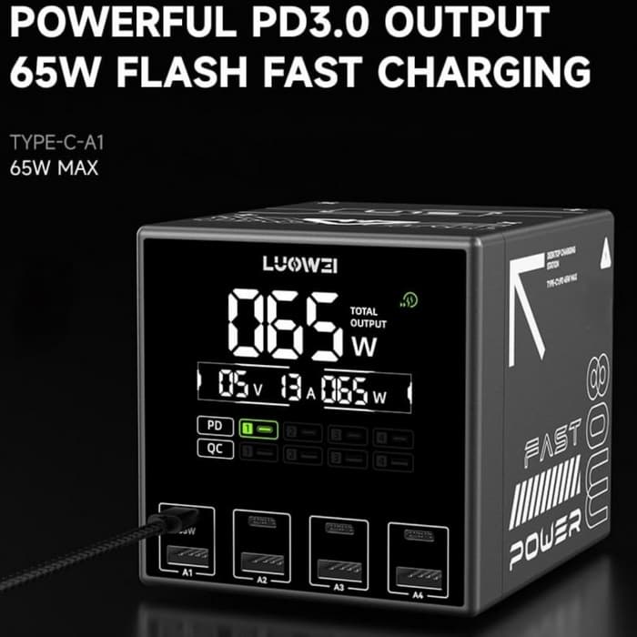 مولتی شارژر LUOWEI LW-U1S — تصویر ۵