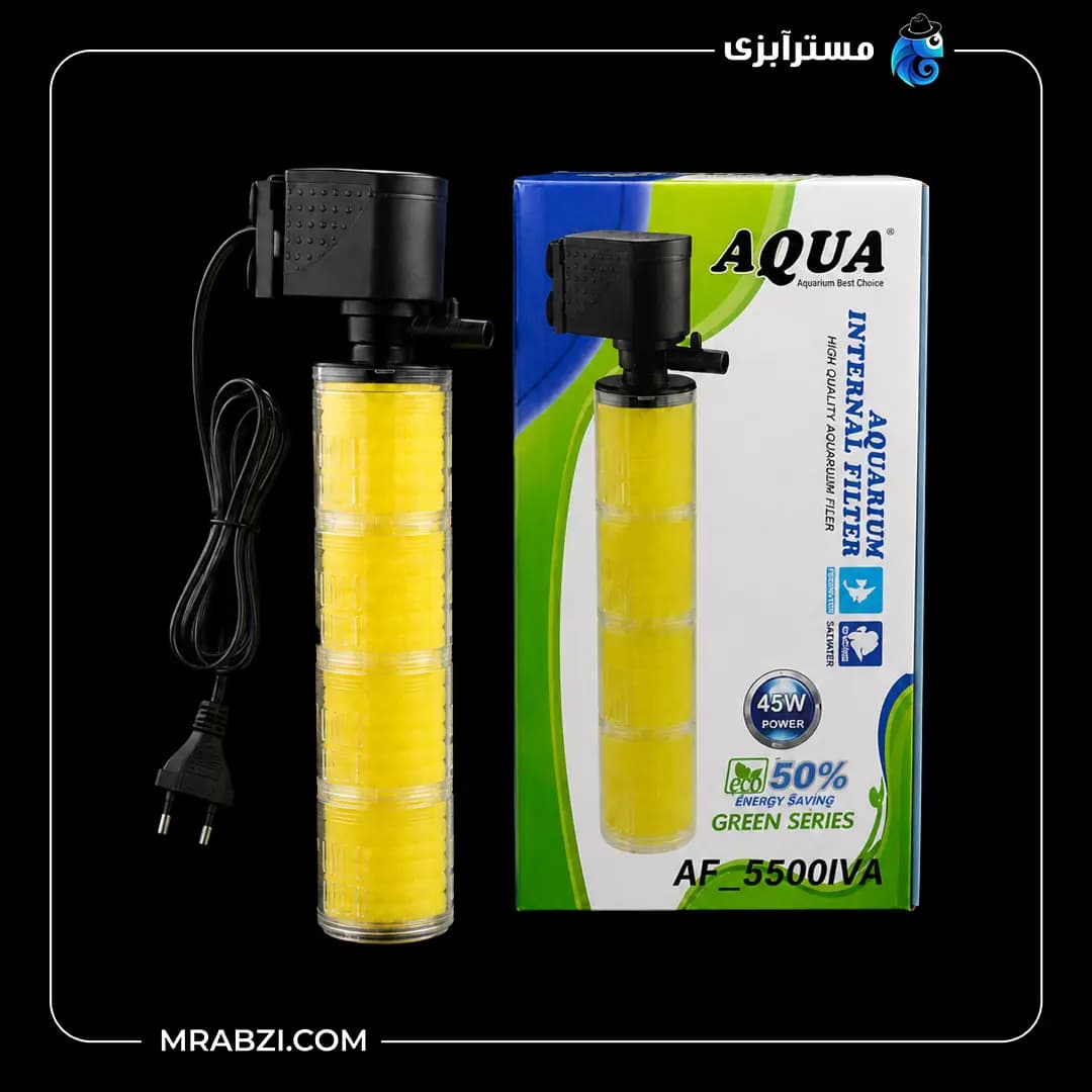 فیلتر داخلی آکواریوم آکوا مدل AF-5500 IV