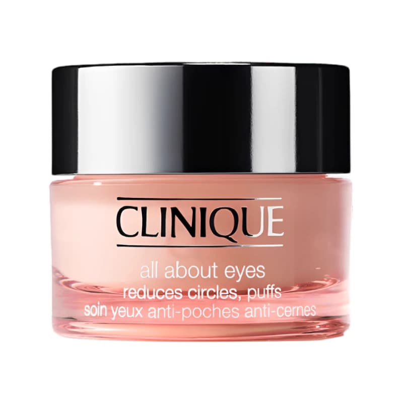 کرم دور چشم کلینیک Clinique مدل All About Eyes مناسب انواع پوست حجم ۱۵ میلی‌لیتر