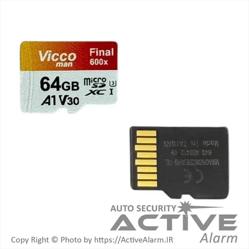 کارت حافظه microSDXC ویکومن 64 گیگابایت کلاس 10 مدل 600x Final سرعت 90MBs