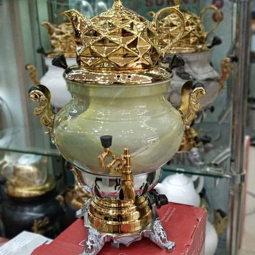 سماور کاری طرح سنگ — تصویر ۳