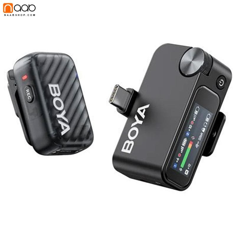 میکروفون یقه‌ای بی‌سیم بویا مدل BOYA BOYAMIC 2-03