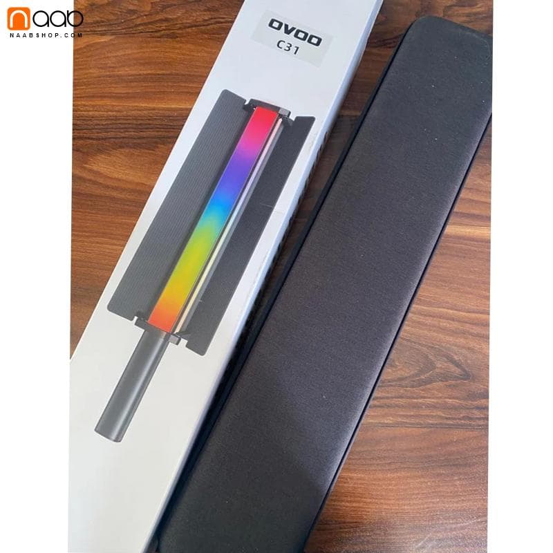باتوم لایت 50 وات شیدردار OVOO C31 RGB Light Stick — تصویر ۵