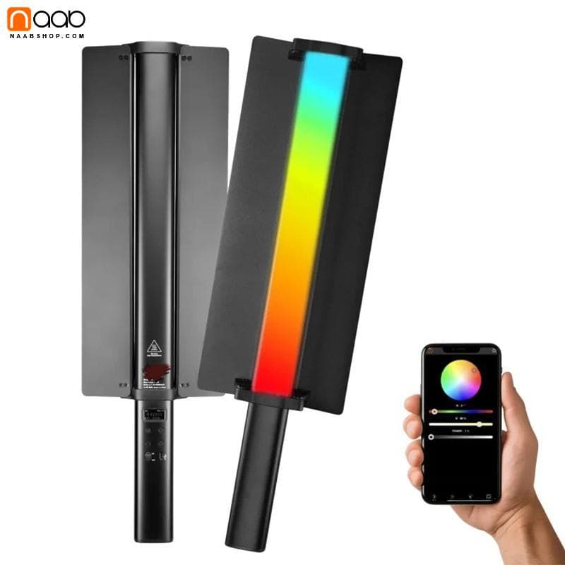 باتوم لایت 50 وات شیدردار OVOO C31 RGB Light Stick — تصویر ۴