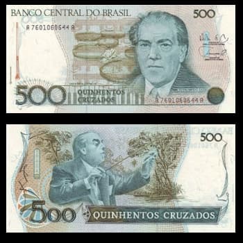 اسکناس برزیل 500 کروز