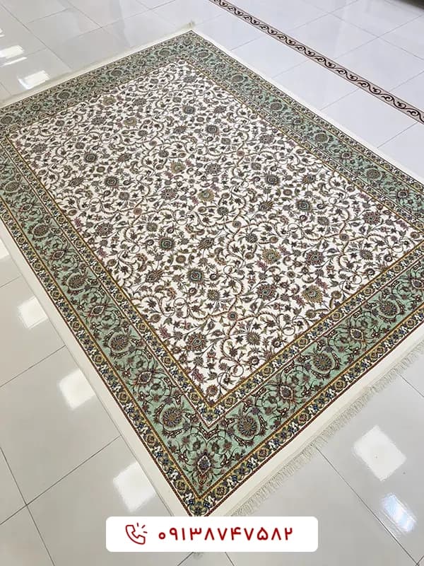 فرش کد 10104 کرم 1500 شانه