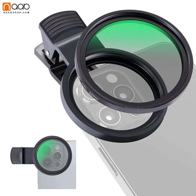 فیلتر و لنز کلیپسی موبایل و دوربین مدل NDX LENS MOBILE 58mm