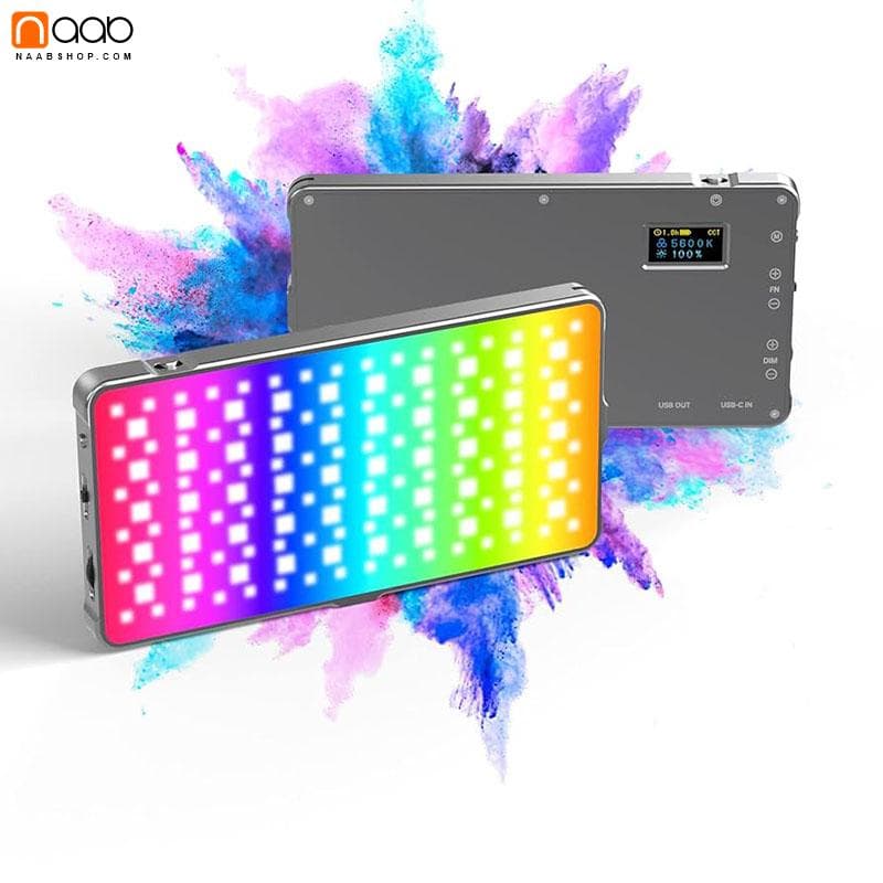 پنل نور ثابت 17 وات آرجی بی ENUJOY JM35 RGB LED Light Panel