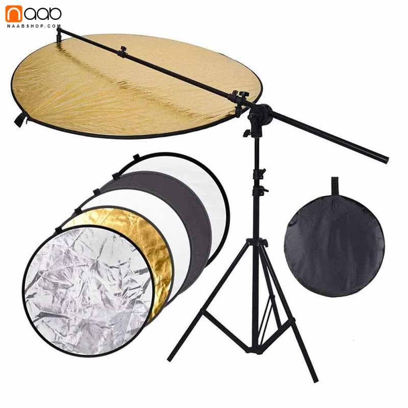 رفلکتور گرد پنج کاره Ovoo Reflector 5in1_80cm