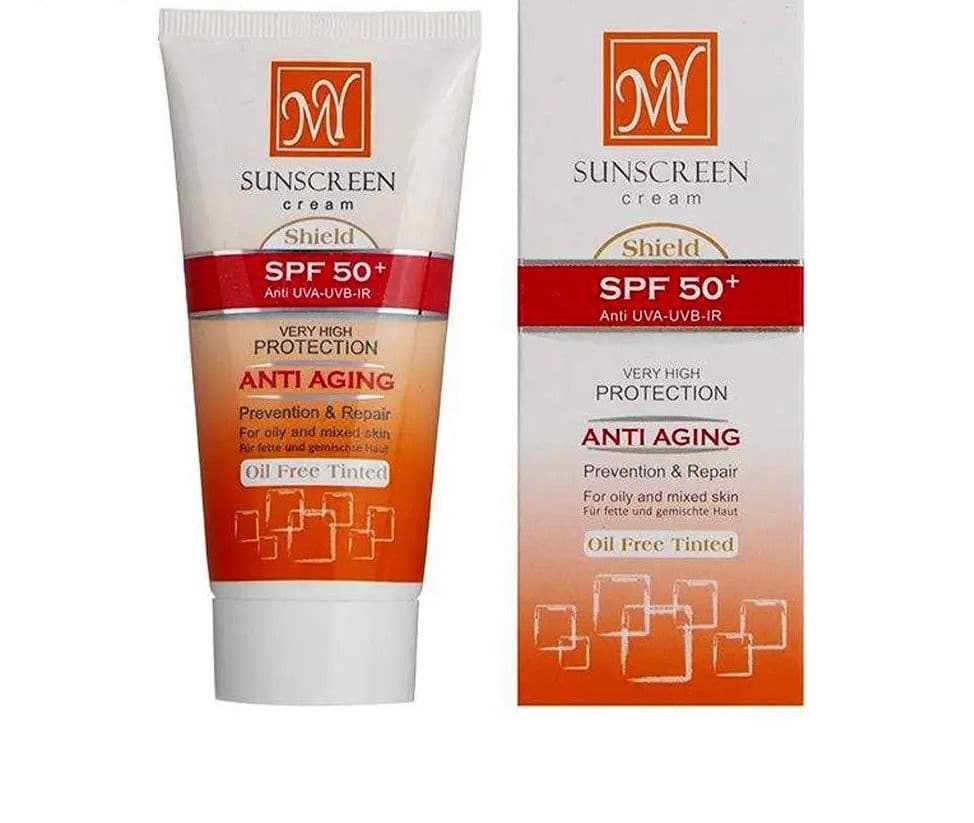 کرم ضدآفتاب رنگ طبیعی پوست چرب مای +SPF50