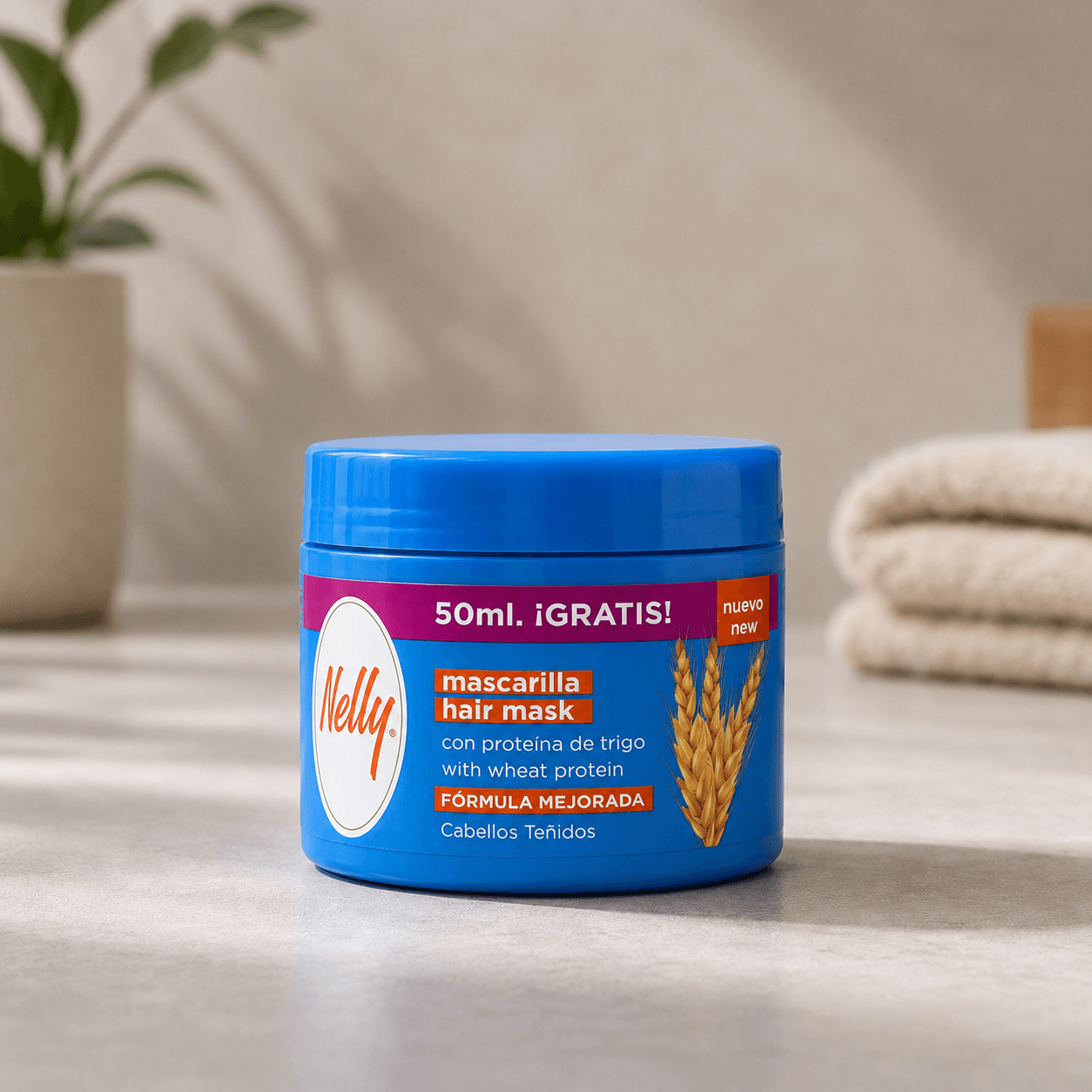 ماسک مو گندم نلی Nelly Wheat Protoein
