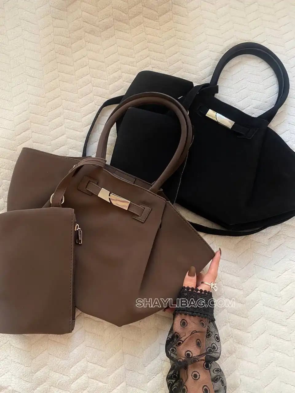 کیف جیر دستی و دوشی زنانه مدل پناه