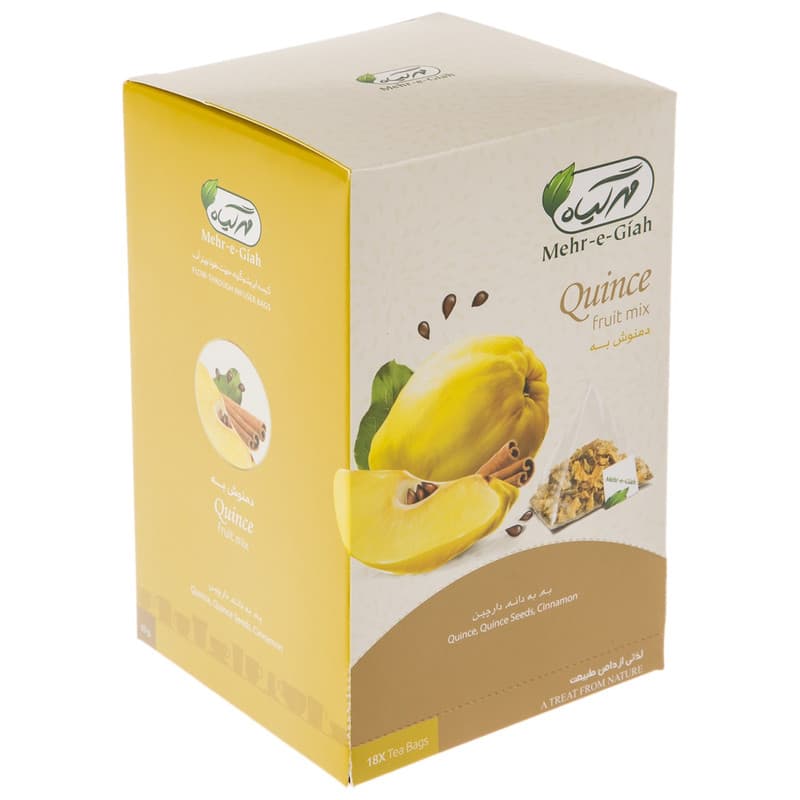 دمنوش کیسه ای به مهرگیاه بسته 18 عددی