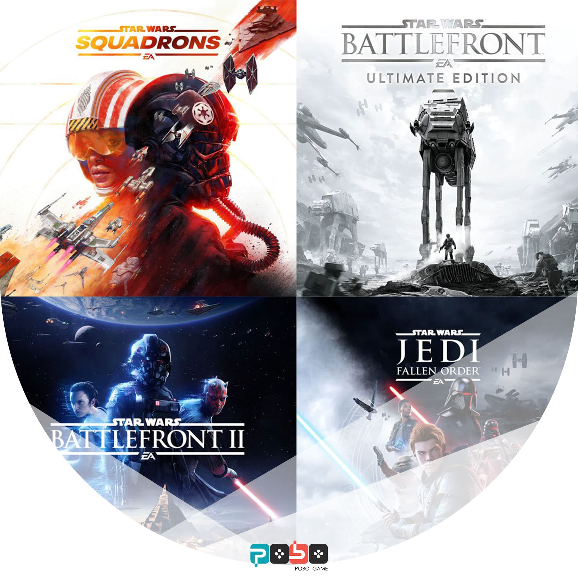 اکانت قانونی سری 4 گانه بازی Star Wars ظرفیت2 – Ps5