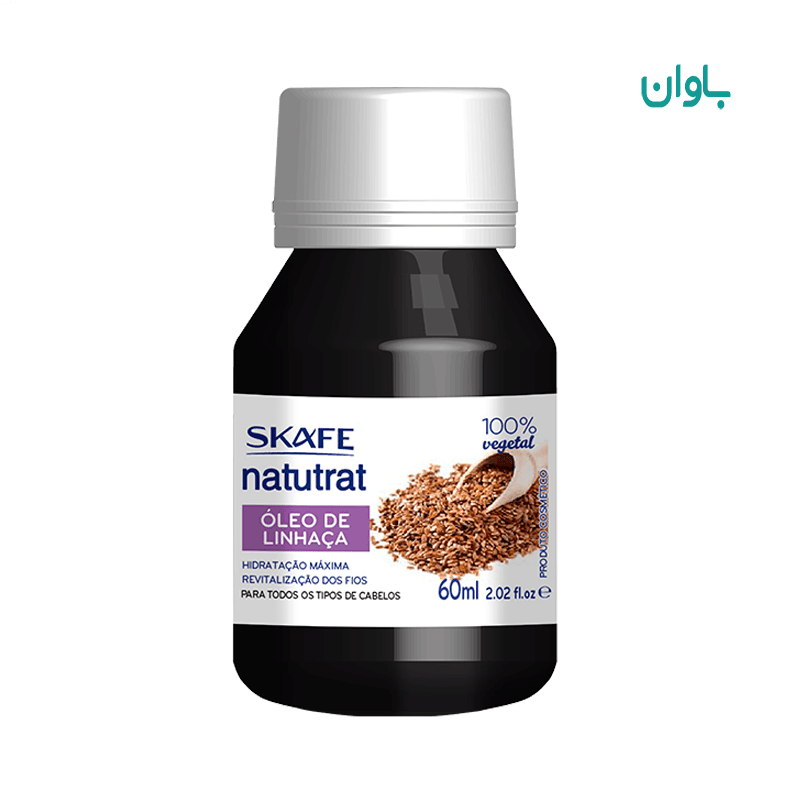 روغن مو بذر کتان اسکیف 60 میل ( هیدرولیز شده )