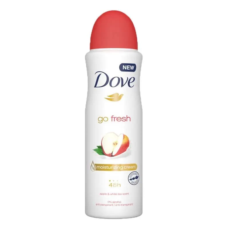 اسپری ضد تعریق داو مدل گو فرش سیب و چای سفید DOVE GO FRESH حجم 250 میل