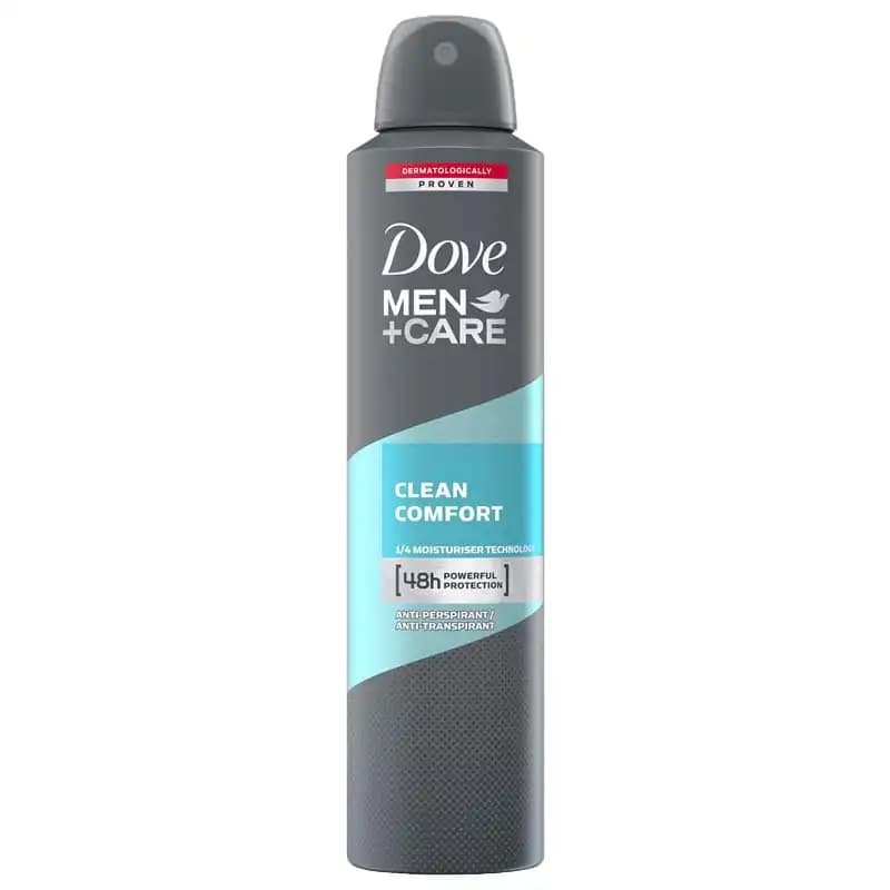 اسپری ضد تعریق آقایان داو مدل کلین کامفورت DOVE CLEAN COMFORT حجم 250 میل — تصویر ۲