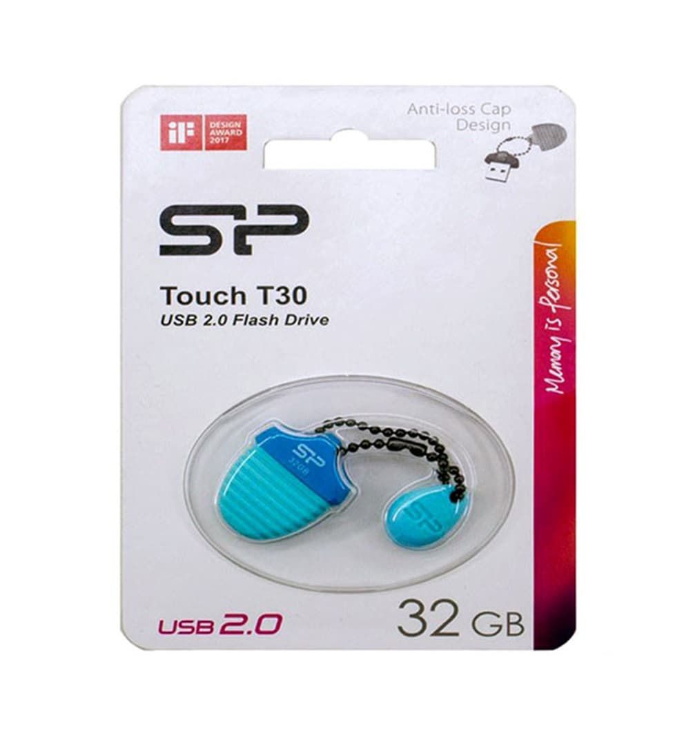 فلش مموری 32 گیگابایت SP مدل TOUCH T30 BLUE — تصویر ۴