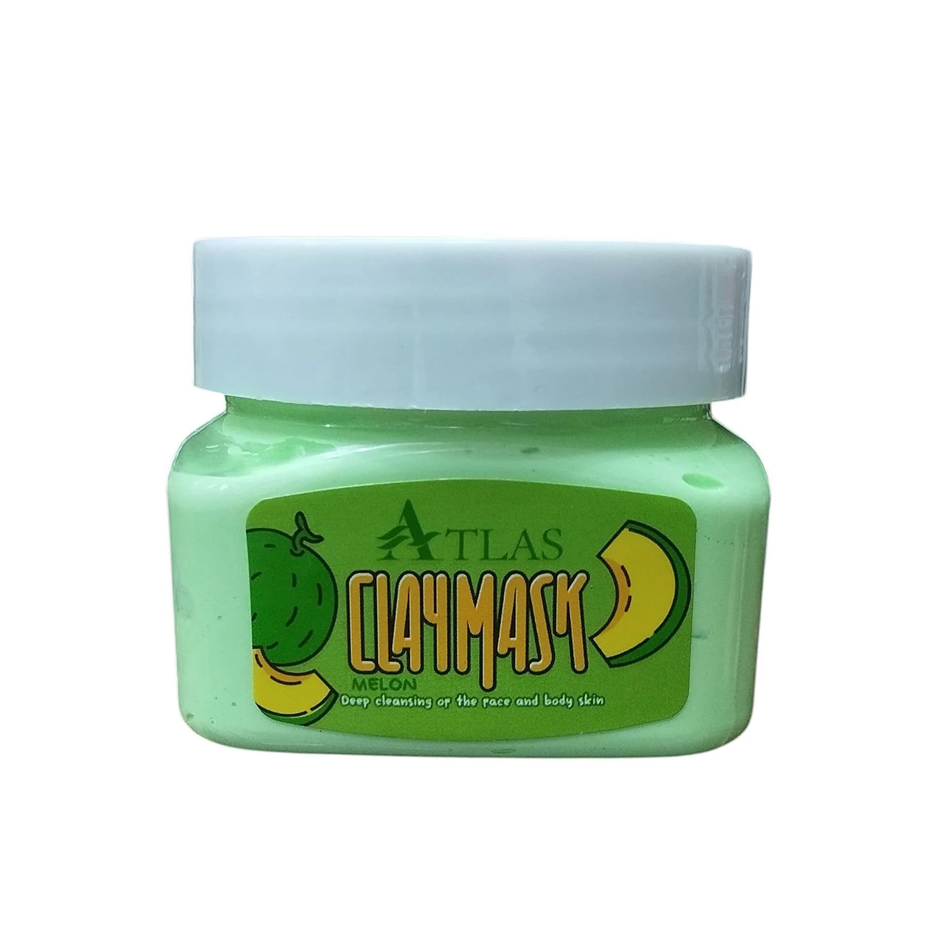 کلای ماسک صورت رسی اطلس مدل طالبی حجم 200 گرم (Clay Mask)