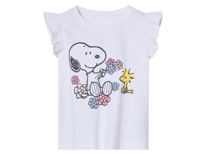 تیشرت دخترانه برند لوپیلو طرح peanuts کد 4732282