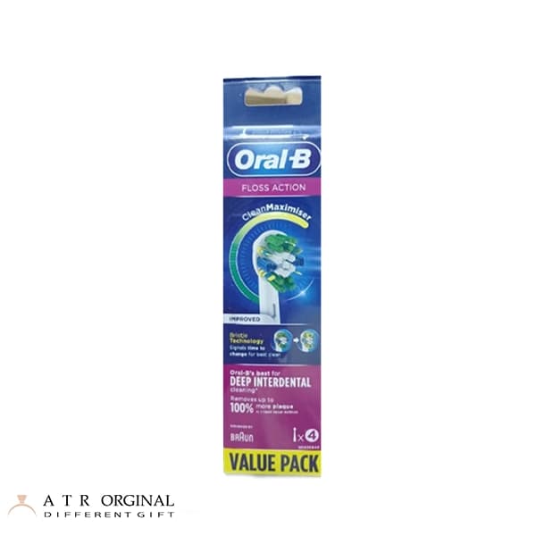 سری یدک مسواک برقی اورال بی Oral-B مدل Cross Action بسته 4 تایی — تصویر ۳
