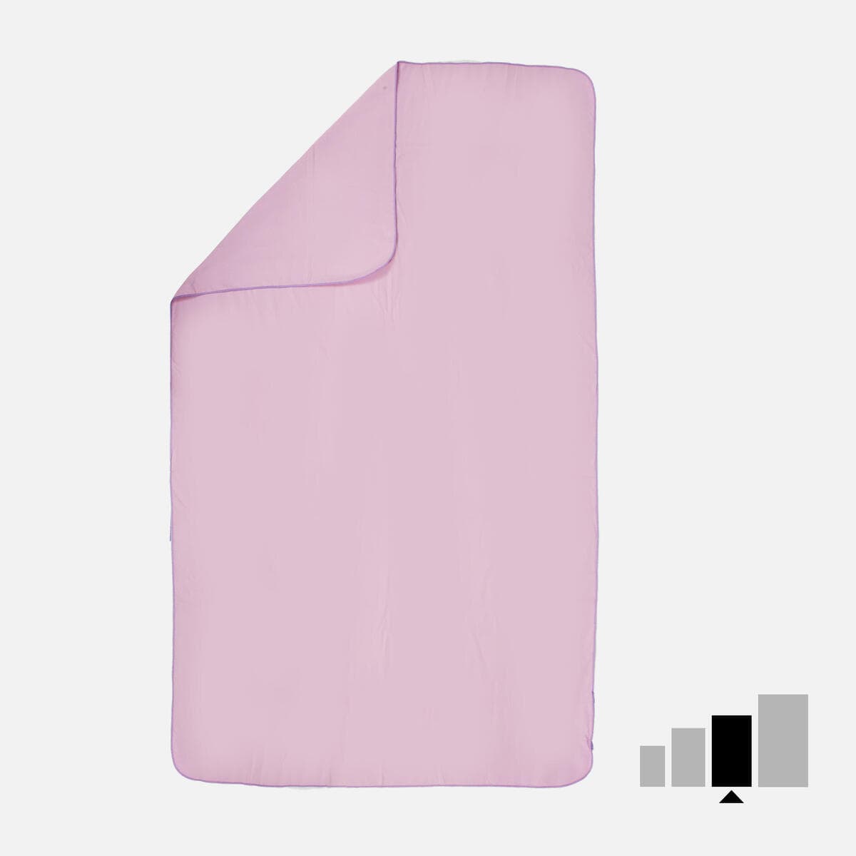 حوله میکرو فایبر NABAIJI- سایز L – یاسی – 80 × 130 سانتی متر