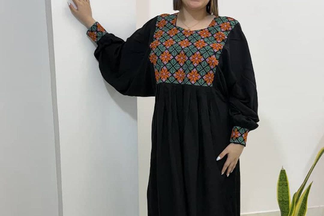 استایل لاکچری باپیراهن ساحلی گلدوزی زنانه /2577