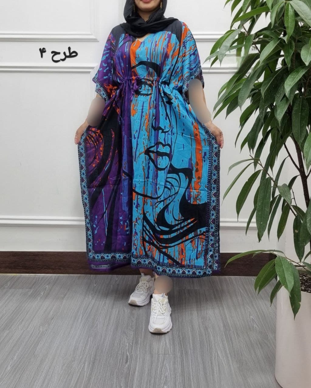 پانچ ساحلی سوپرنخ وارداتی هندی طرح رخ/کد2557 — تصویر ۵