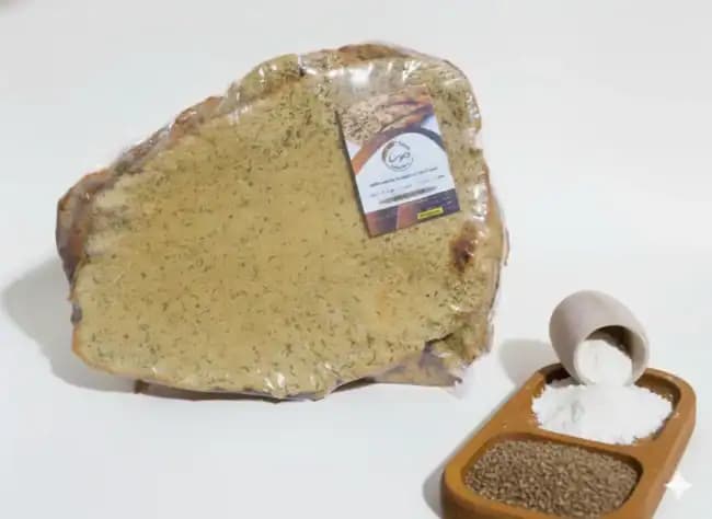 نان خشک جو کنجدی بسته سلفونی 500 گرمی