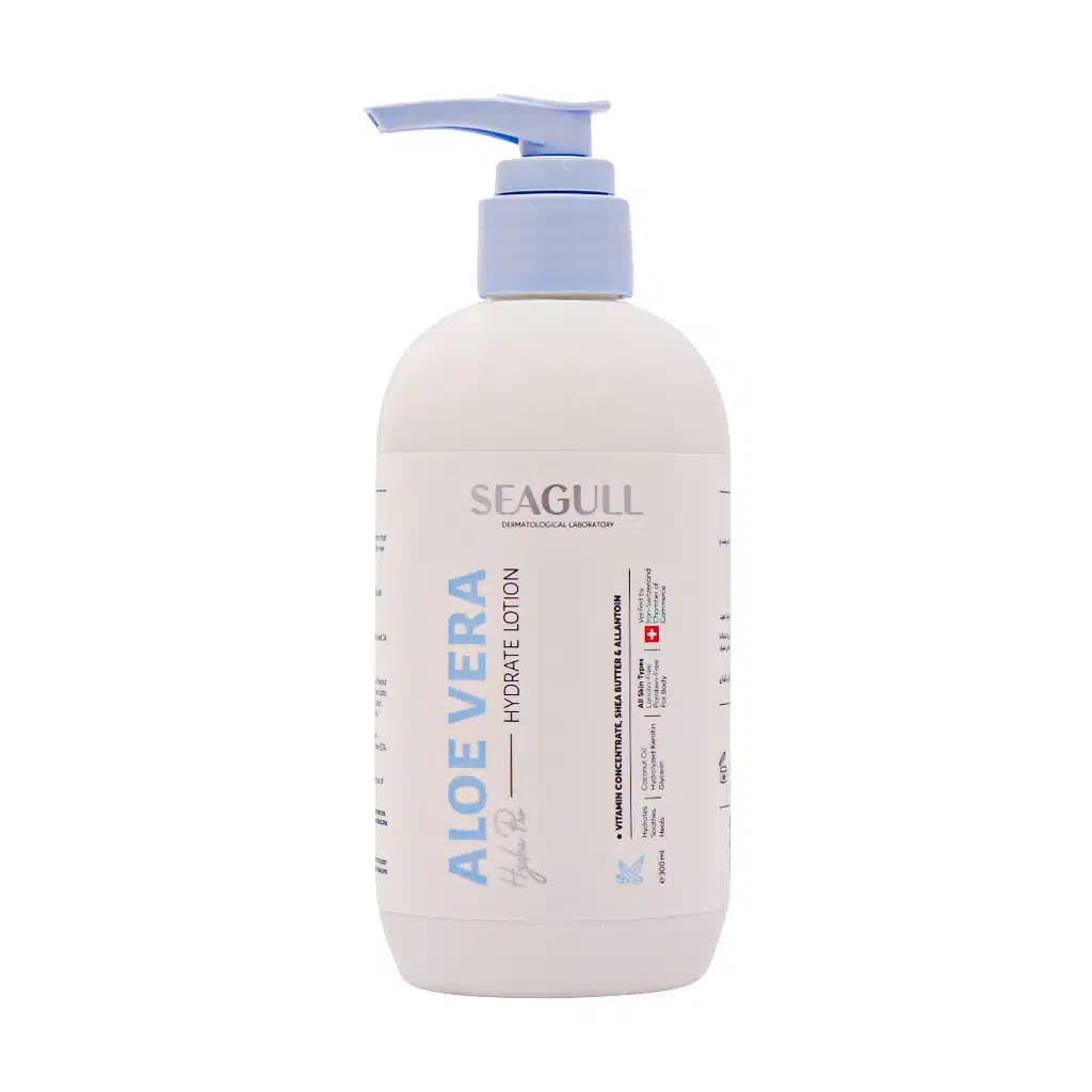 لوسیون مرطوب کننده دست و بدن عصاره آلوئه ورا 300 میلی لیتر سی گل Seagull