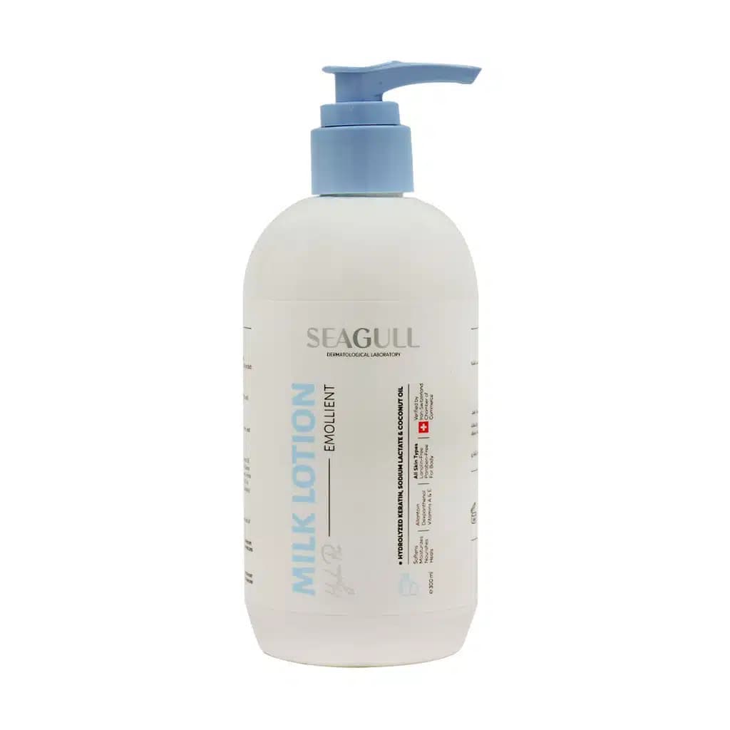 لوسیون نرم کننده دست و بدن حاوی عصاره شیر 300 میلی لیتر سی گل Seagull