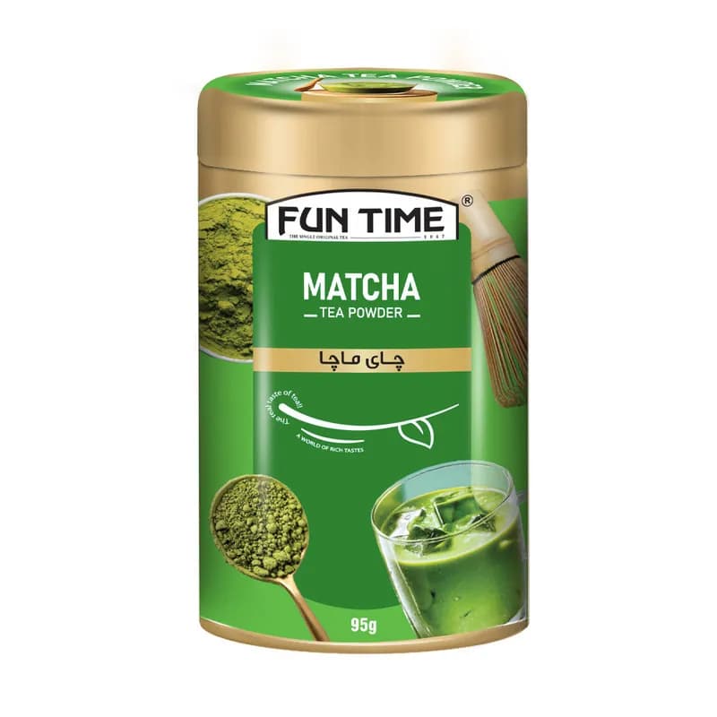 چای ماچا خالص فان تایم ۹۵ گرمی