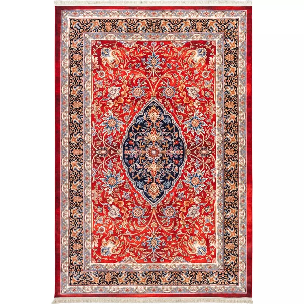 فرش سنتی کد 25CS0130 قرمز 1000 شانه