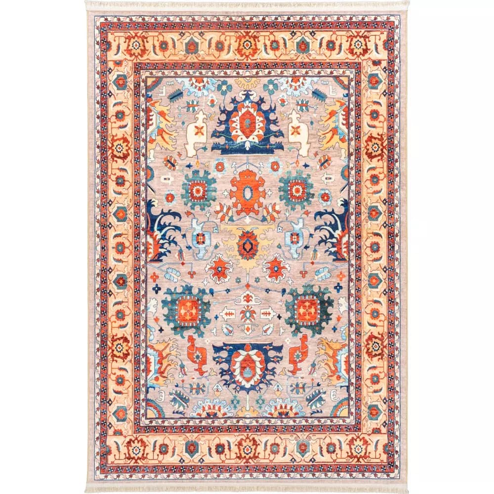 فرش سنتی کد 25CS0260 طوسی 1000 شانه