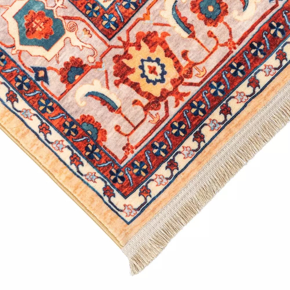 فرش سنتی کد 25CS0260 طلایی 1000 شانه — تصویر ۴
