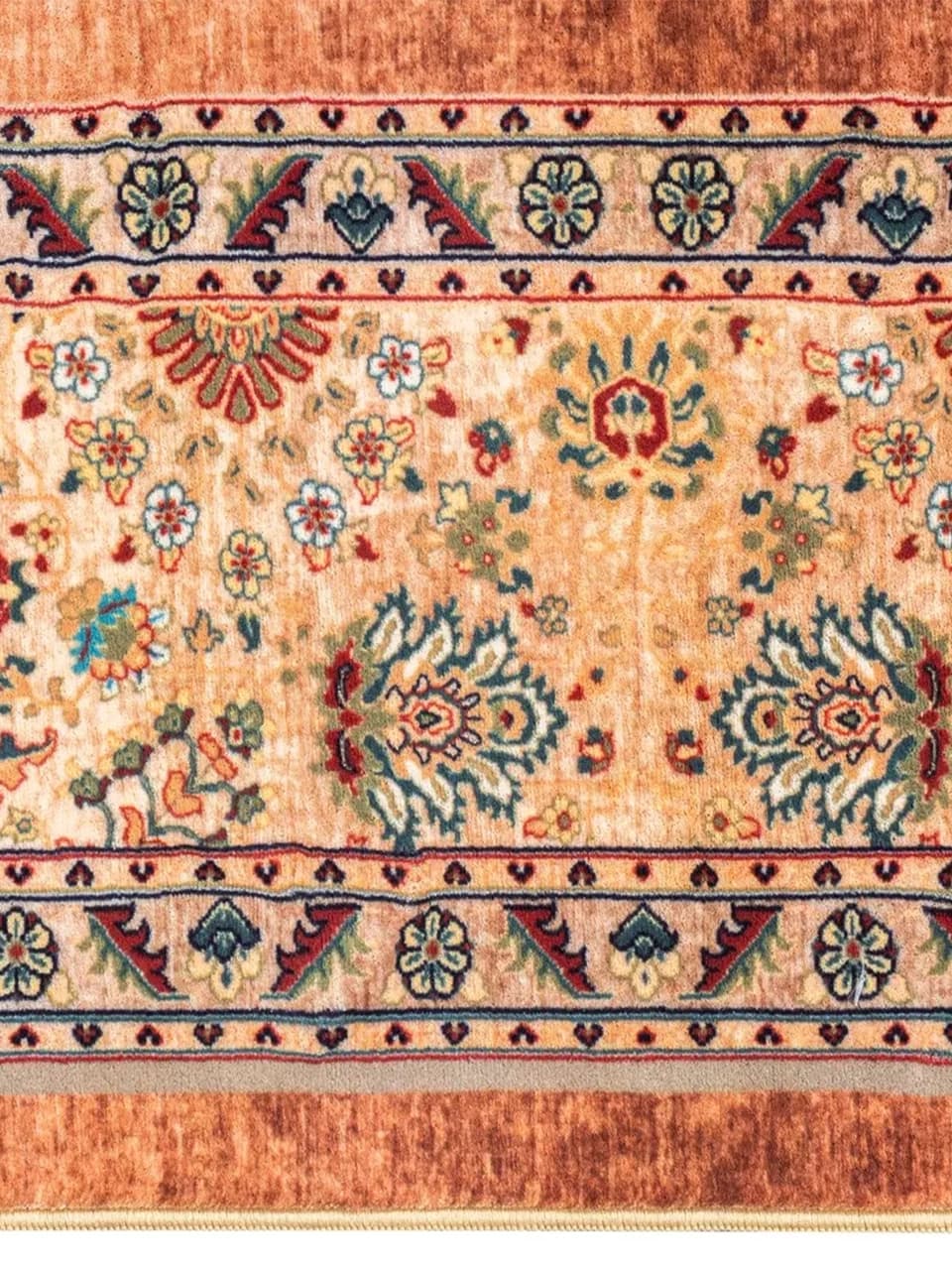 فرش سنتی کد 25CS0170 عنابی 1000 شانه — تصویر ۵