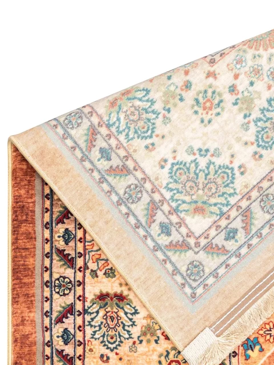 فرش سنتی کد 25CS0170 عنابی 1000 شانه — تصویر ۷