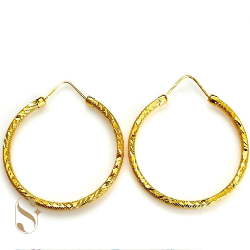 گوشواره نقره زنانه طرح طلا کد SilverSet-G499
