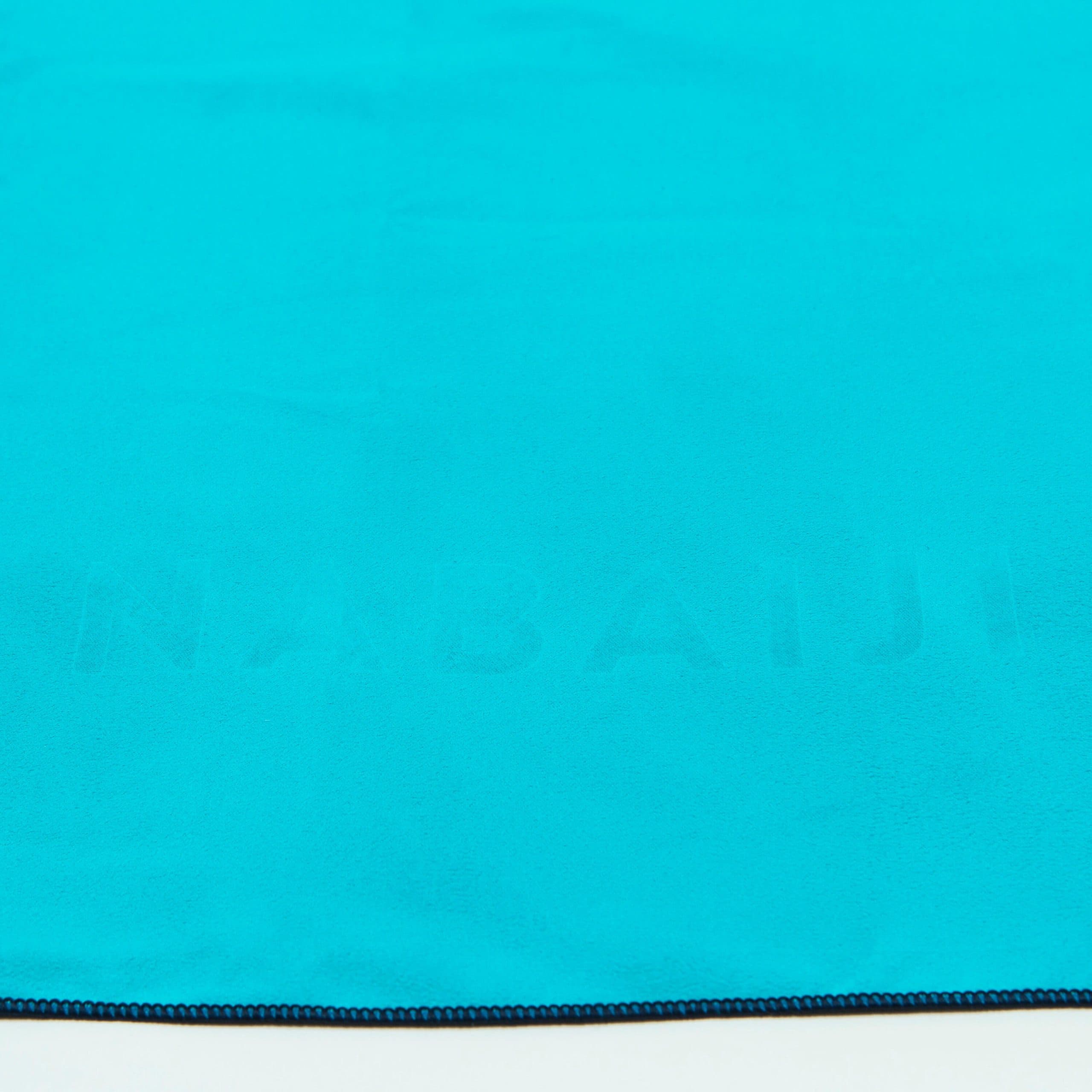 حوله میکروفایبر دو طرفه NABAIJI- سایز M – آبی / سبز 60 در 80 سانتی متر — تصویر ۳