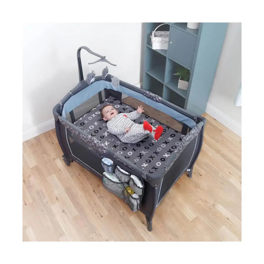 تخت و پارک نوزاد بیبی ترند Baby Trend مدل Starlight Blue — تصویر ۸