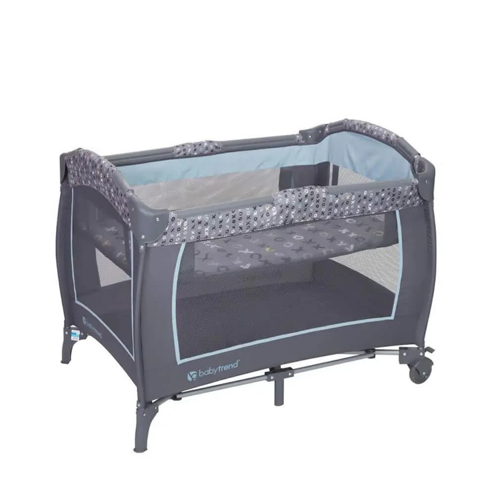 تخت و پارک نوزاد بیبی ترند Baby Trend مدل Starlight Blue — تصویر ۳
