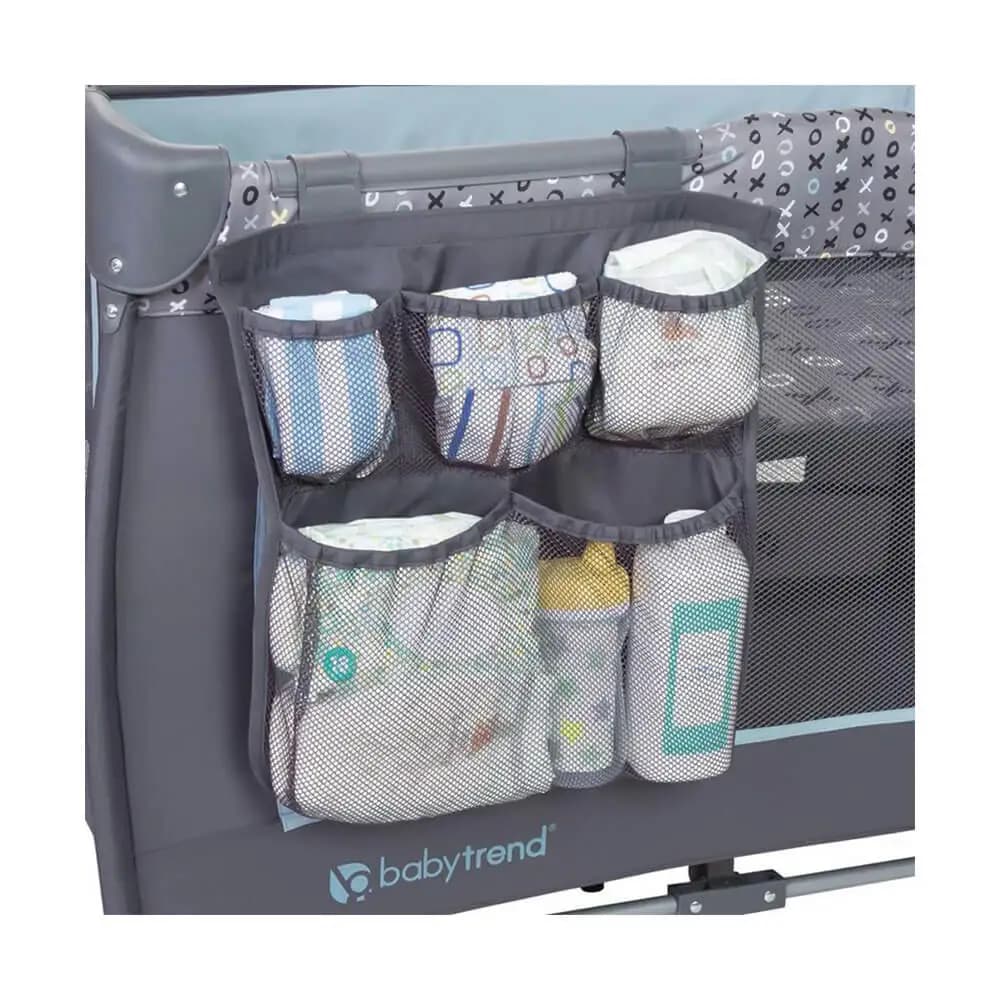تخت و پارک نوزاد بیبی ترند Baby Trend مدل Starlight Blue — تصویر ۶