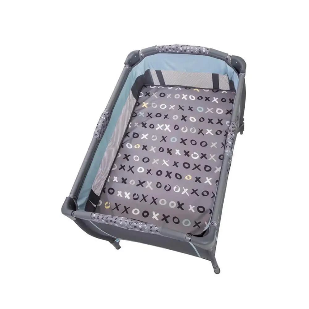 تخت و پارک نوزاد بیبی ترند Baby Trend مدل Starlight Blue — تصویر ۴