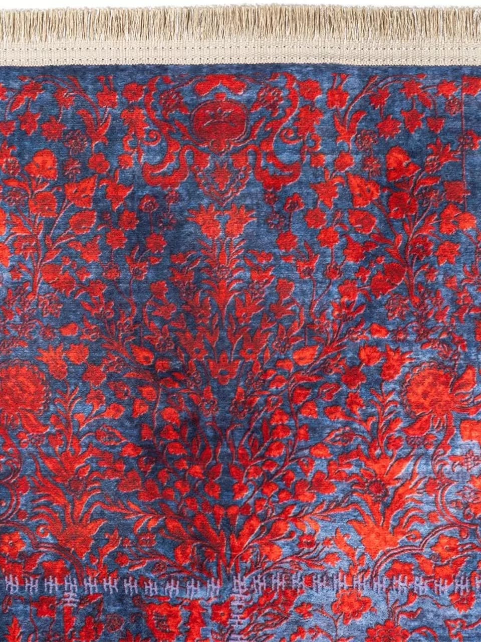 فرش سنتی کد 25PP0000 سرمه ای 700 شانه — تصویر ۳