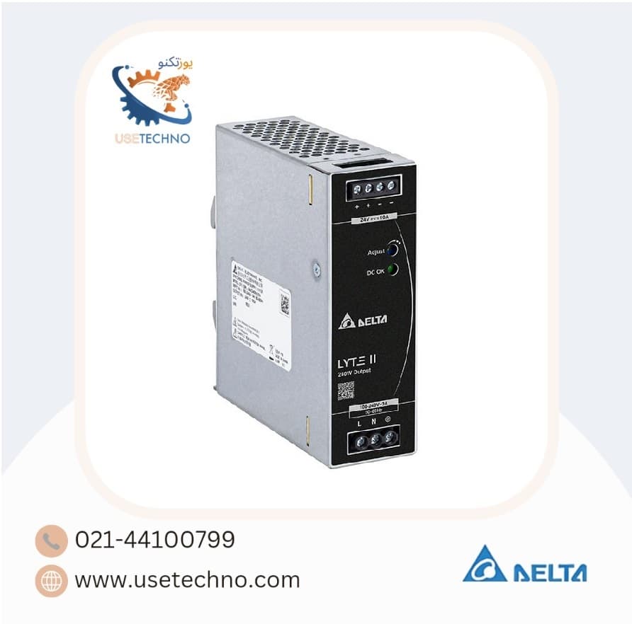 منبع تغذیه DRL-24V480W1EN دلتا 20 آمپر 24 ولت -Power Supply