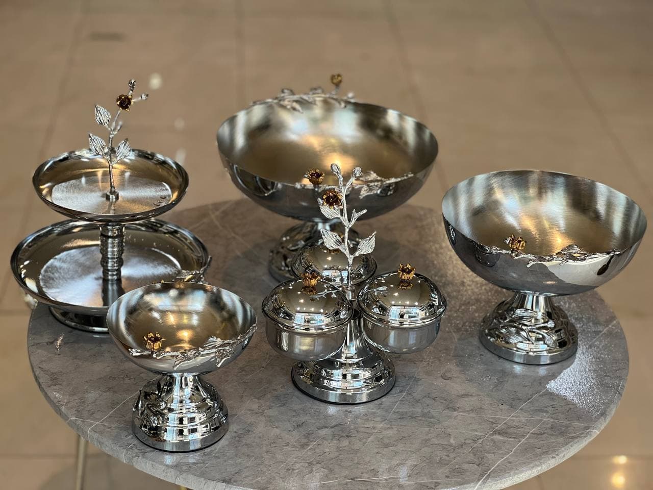 سرویس پذیرایی ۵ تیکه سیلور