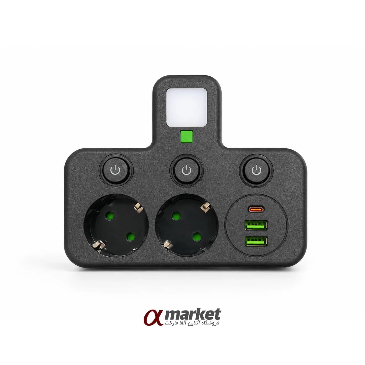 چند راهی برق هوشمند 2500 وات adaptor — تصویر ۲