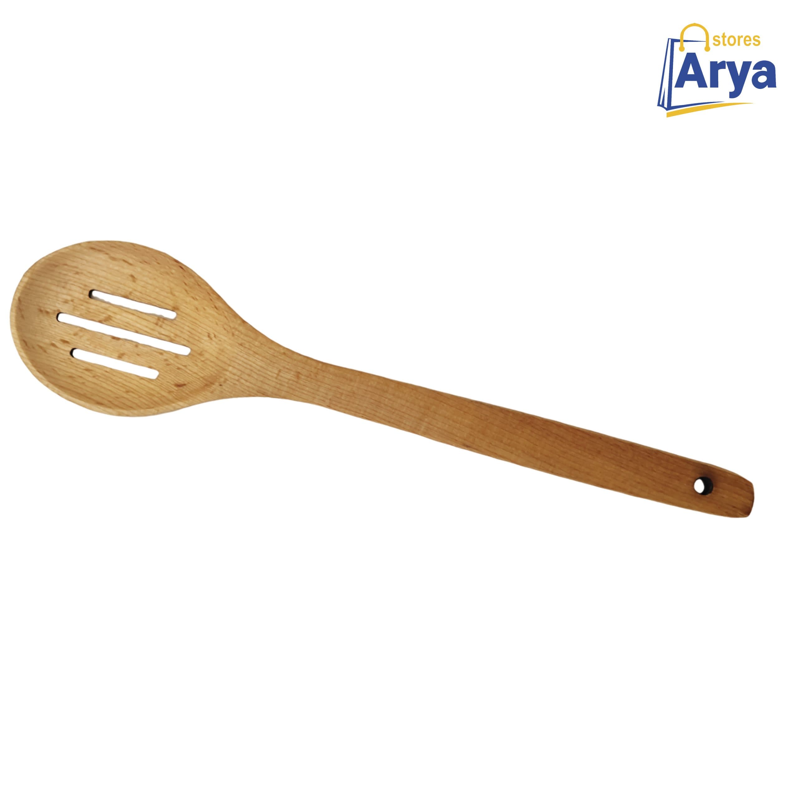 کفگیر چوبی سه شیار دار چنار