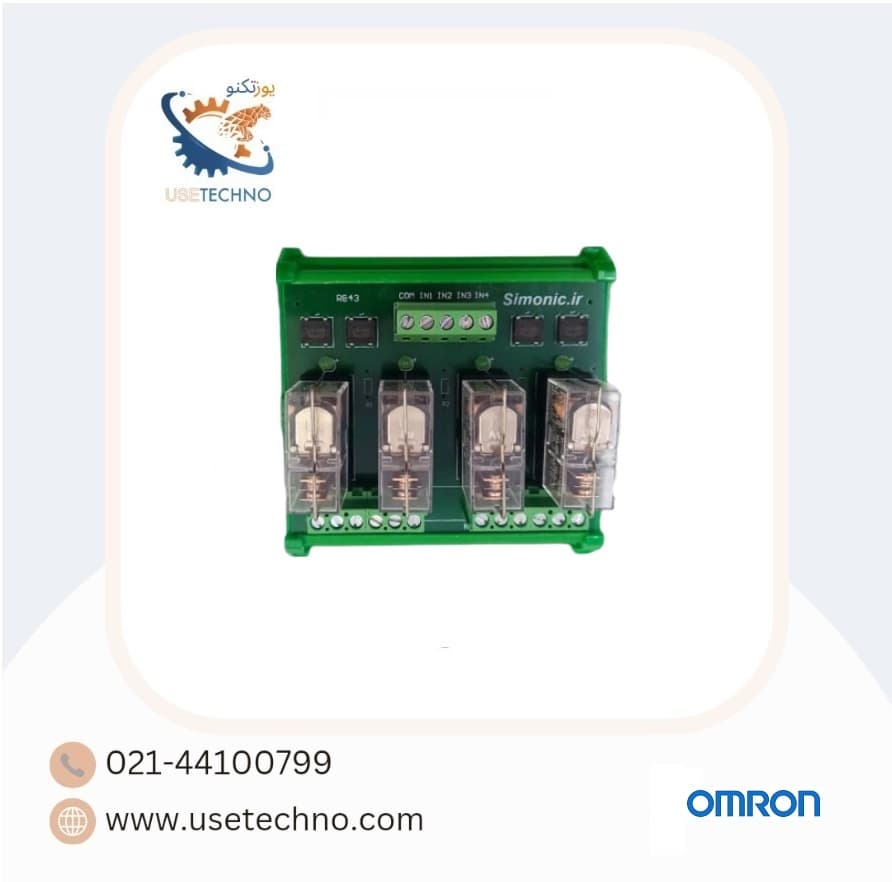 رله برد 4 کانال 16 آمپر RB43- Relay Board